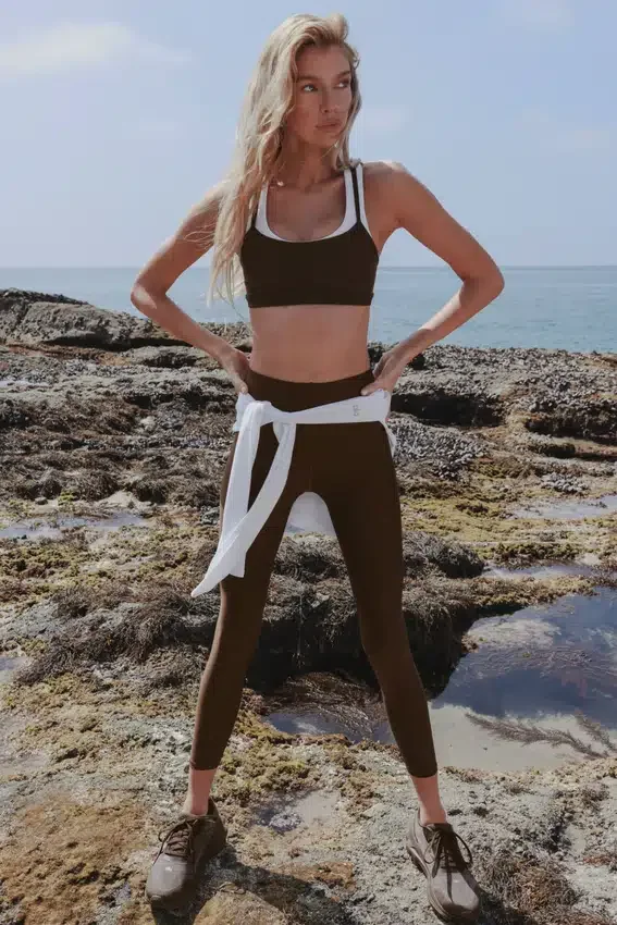 7/8-High-Waist Airlift Legging - Espresso