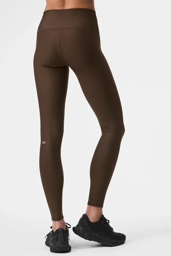 7/8-High-Waist Airlift Legging - Espresso