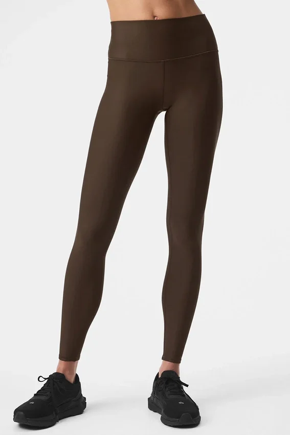 7/8-High-Waist Airlift Legging - Espresso