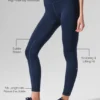 7/8 High-Waist Airlift Legging - Navy