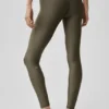 7/8 High-Waist Airlift Legging - Olive Tree