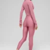 7/8 High-Waist Airlift Legging - Pink Wild Rose