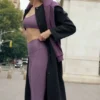 7/8 High-Waist Airlift Legging - Plum Kiss