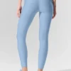 7/8 High-Waist Airlift Legging - Seashell Blue