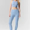 7/8 High-Waist Airlift Legging - Seashell Blue
