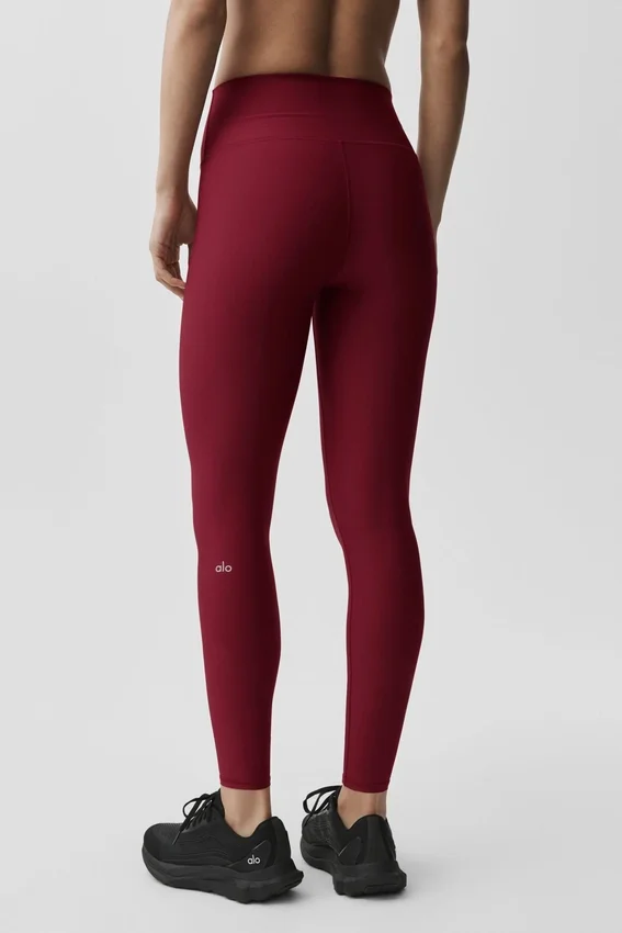 7/8 High-Waist Airlift Legging - Summer Romance Red