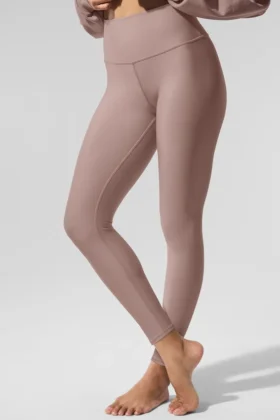7/8 High-Waist Airlift Legging – Taupe