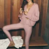 7/8 High-Waist Airlift Legging - Vintage Pink