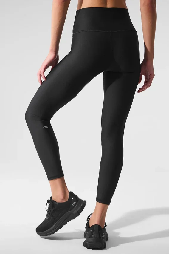 7/8 High-Waist Airlift Legging - Zwart