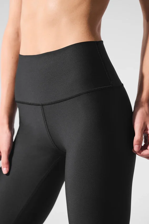 7/8 High-Waist Airlift Legging - Zwart