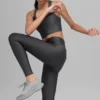 7/8-legging met High-Waist Airlift - antraciet