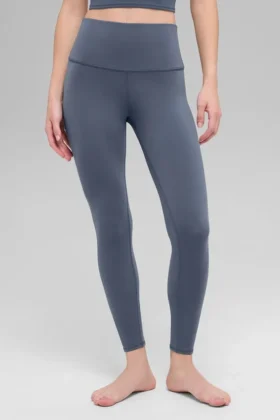 7/8-lengte High-Waist Airbrush Legging – Bluestone
