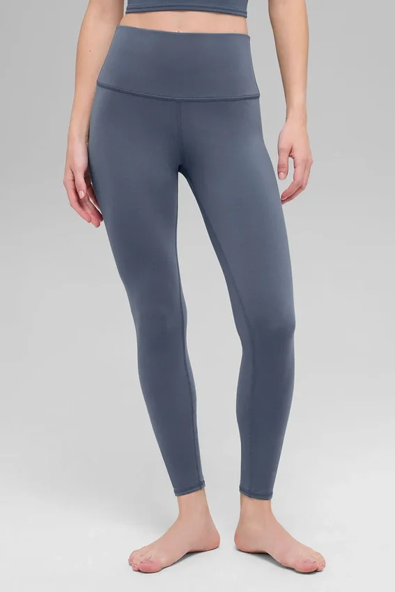 7/8-lengte High-Waist Airbrush Legging – Bluestone