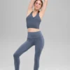 7/8-lengte High-Waist Airbrush Legging – Bluestone