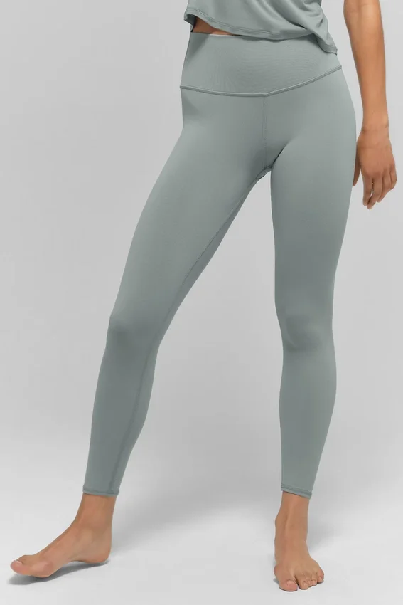 7/8-lengte High-Waist Airbrush Legging - Lunar Grey