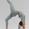 7/8-lengte High-Waist Airbrush Legging - Lunar Grey