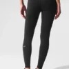 7/8-lengte High-Waist Airbrush Legging - Zwart