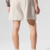 7" Coastal badstofkorte broek - Bone