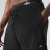 7" Coastal Terry-korte broek - Zwart