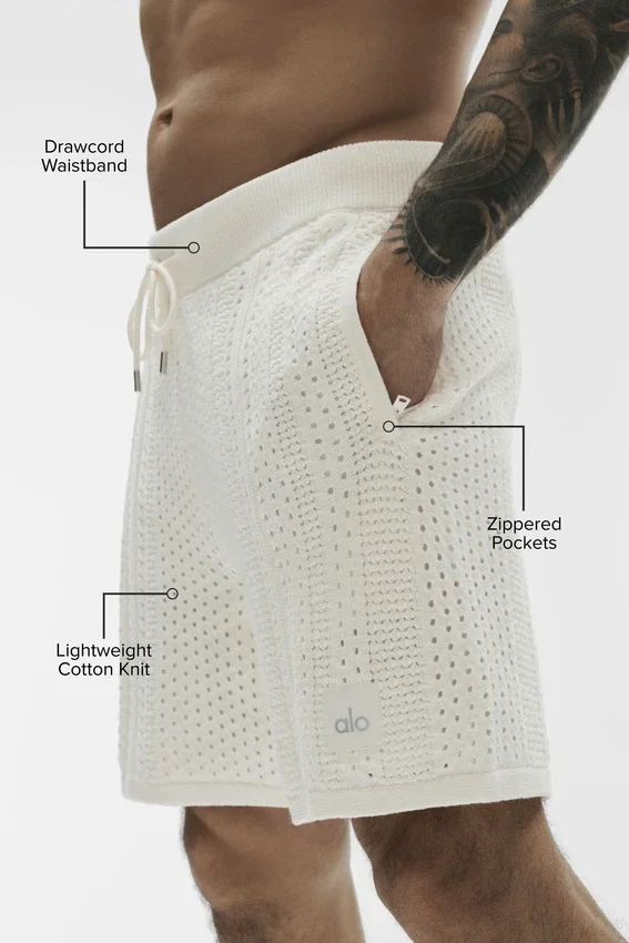 7" Coastline Korte broek - Ivoor