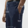 7" Coastline Korte broek - marineblauw