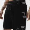 7" Coastline Korte broek - Zwart