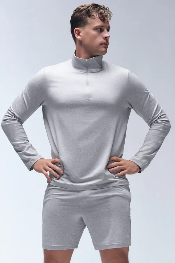 7" Conquer React Performance Korte broek - Athletic Heather Grey