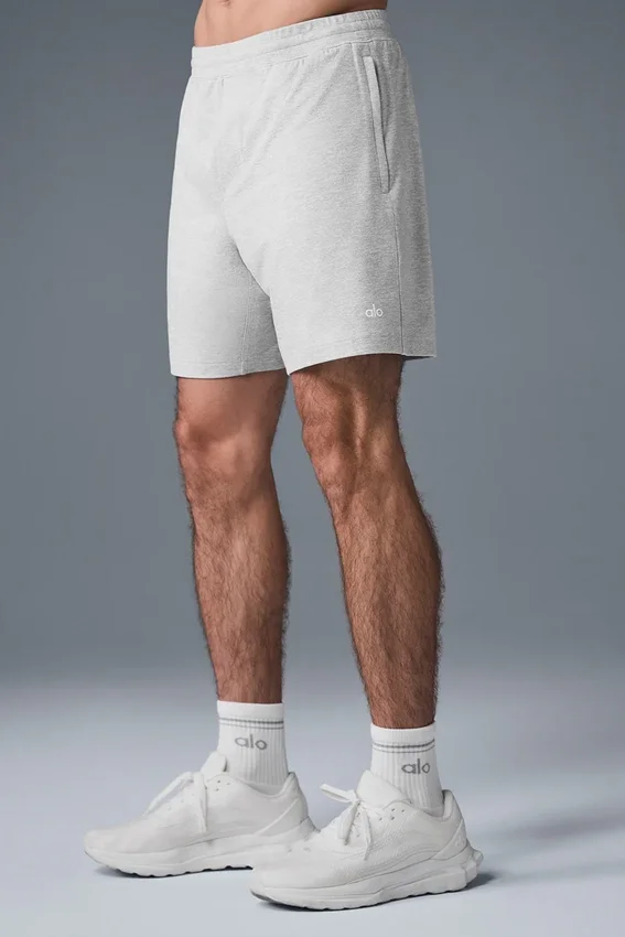 7" Conquer React Performance Korte broek - Athletic Heather Grey