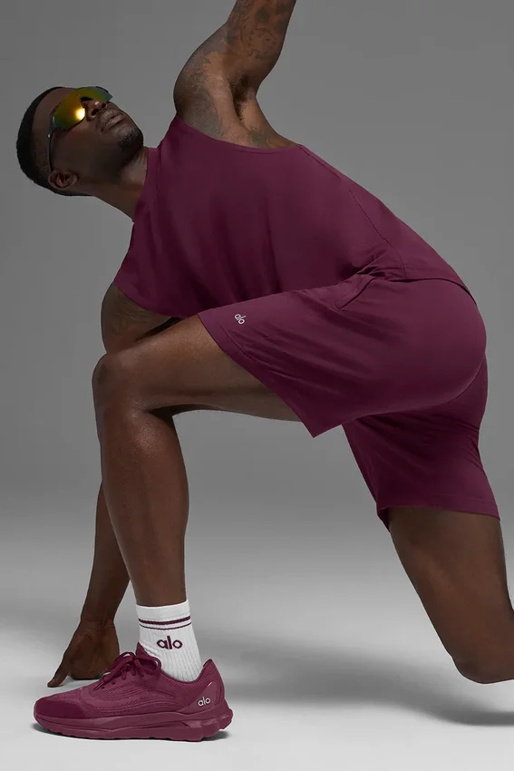 7" Conquer React Performance Korte broek - Bordeaux