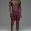 7" Conquer React Performance Korte broek - Bordeaux