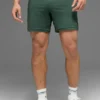 7" Conquer React Performance-korte broek - Clover Green