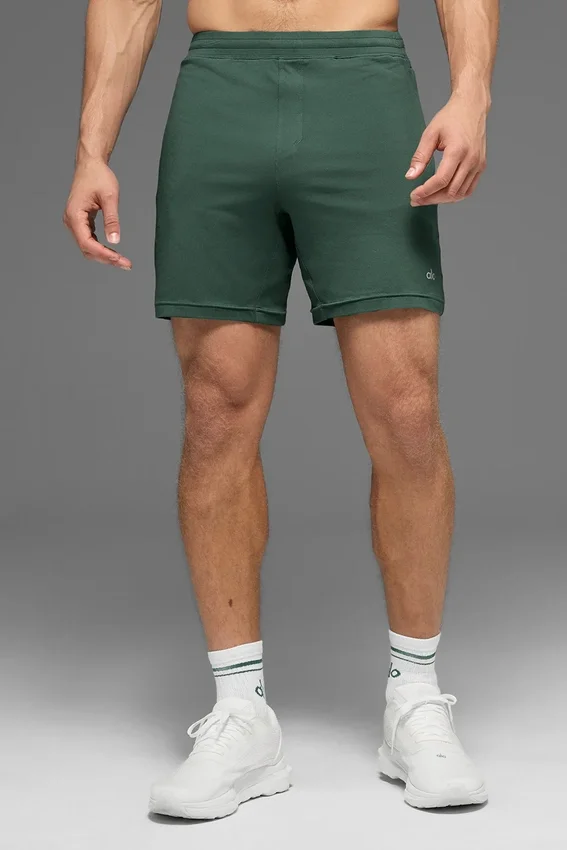 7" Conquer React Performance-korte broek - Clover Green