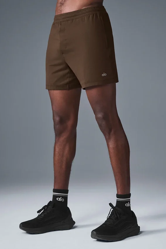 7" Conquer React Performance-korte broek - Espresso