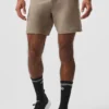 7" Conquer React Performance-korte broek - Gravel