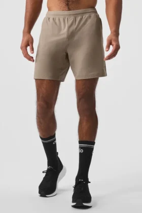 7" Conquer React Performance-korte broek - Gravel