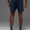 7" Conquer React Performance-korte broek - Marineblauw