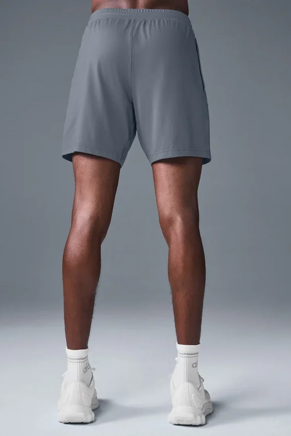 7" Conquer React Performance-korte broek - staalgrijs