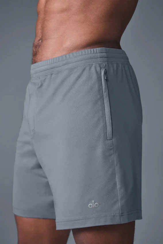 7" Conquer React Performance-korte broek - staalgrijs