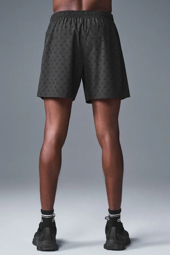 7'' Diamond Circuit Korte broek - Antraciet/Zwart