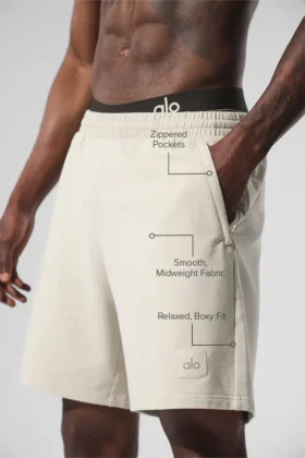 7″ Double Take Korte broek – Bone