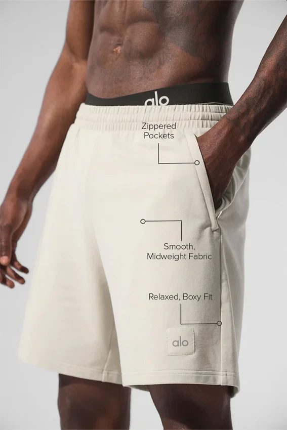 7" Double Take Korte broek - Bone