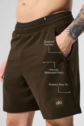 7″ Double Take Korte broek – Espresso