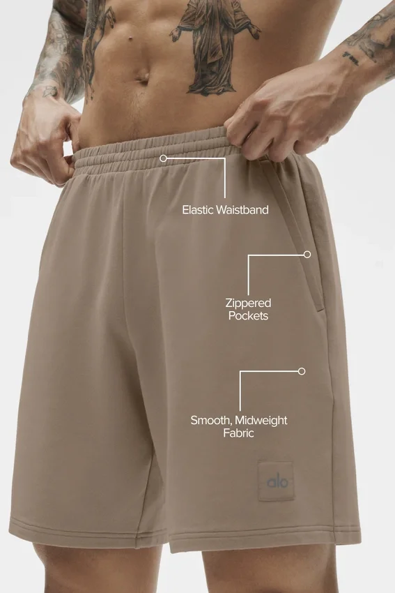 7" Double Take-korte broek - Gravel
