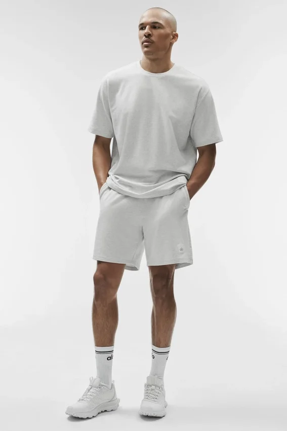 7" Double Take Korte broek - White Heather