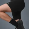 7" High-Waist fietsbroekje – Zwart