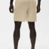 7" katoen-kasjmier Ever Soft-korte broek – Sandy Beige