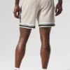 7" Key Mesh basketbalshort - Bone