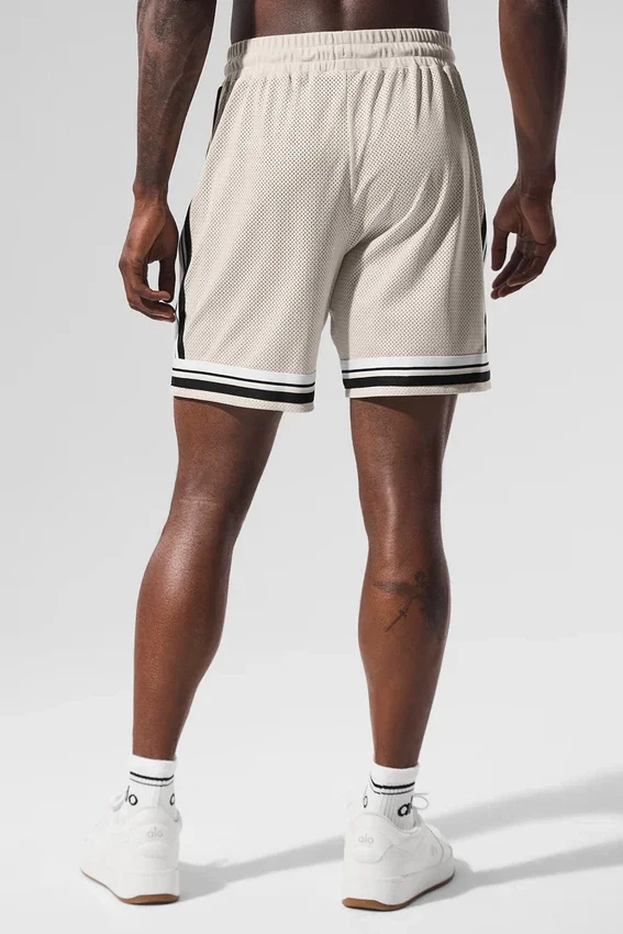 7" Key Mesh basketbalshort - Bone