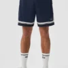 7" Key Mesh basketbalshort - marineblauw