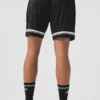 7" Key Mesh basketbalshort - Zwart